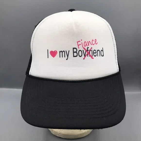 OTTO | Accessories | I Love My Boyfriend X Fianc Trucker Hat  display picture 1